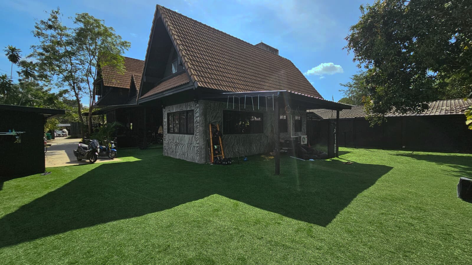 The compound
